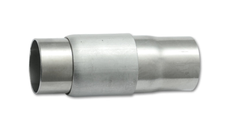Vibrant T304 SS Slip Joint Adapter for 1.5in OD Tubing (3 piece assembly) Vibrant