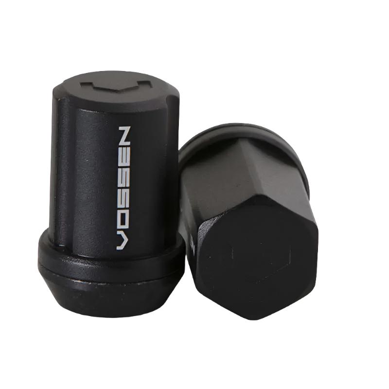 Vossen Vossen 35mm Lock Nut - 12x1.5 - 19mm Hex - Cone Seat - Black (Set of 4)