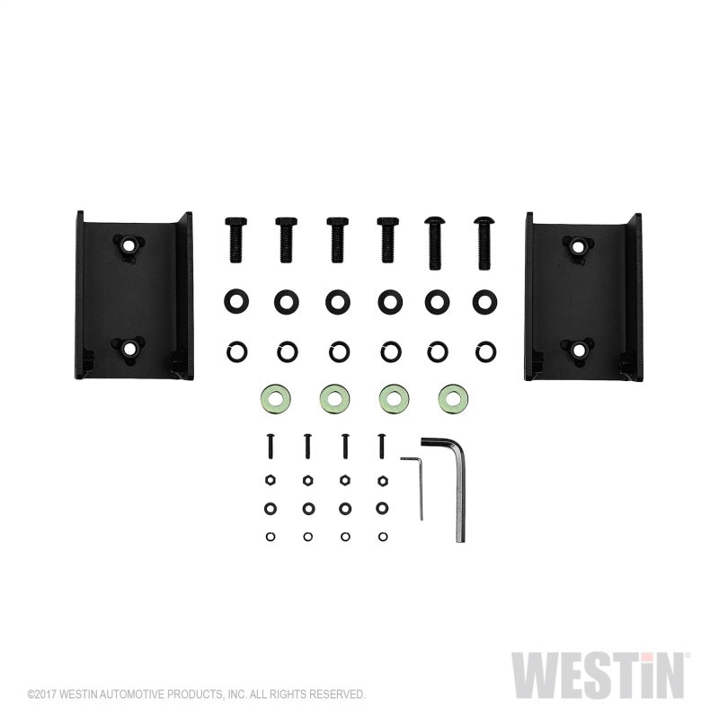 Westin Westin 07-18 Jeep Wrangler JK WJ2 Rear Bumper - Textured Black