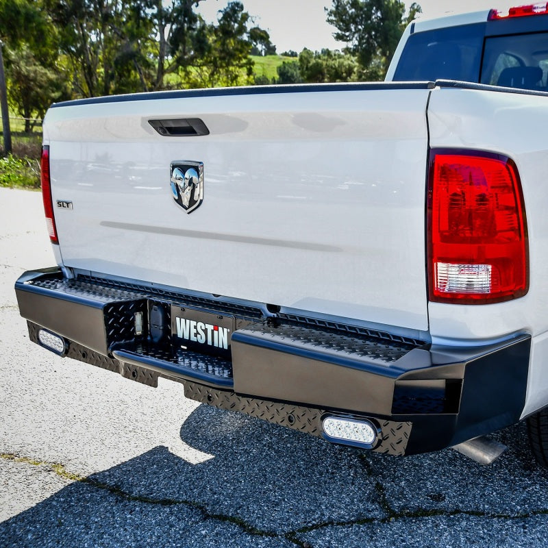 Westin Westin 09-18 Ram 1500 HDX Bandit Rear Bumper - Black
