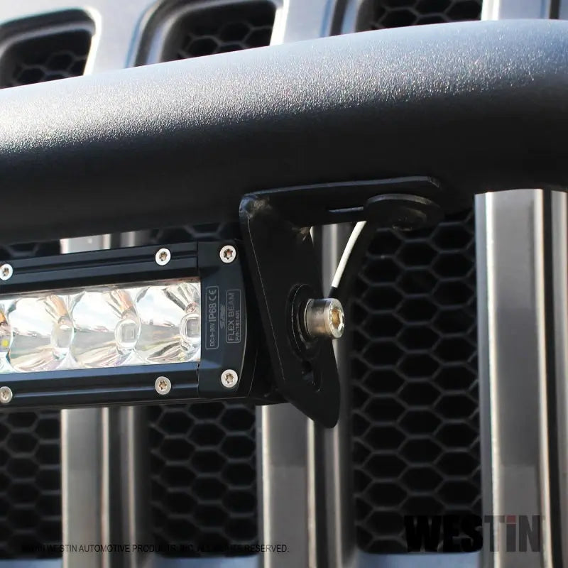 Westin Westin 18-19 Jeep Wrangler JL WJ2 Full Width Front Bumper w/Bull Bar Textured Black