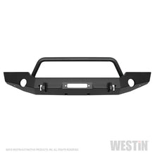 Load image into Gallery viewer, Westin Westin 18-19 Jeep Wrangler JL WJ2 Full Width Front Bumper w/Bull Bar Textured Black