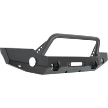 Load image into Gallery viewer, Westin Westin 18-19 Jeep Wrangler JL WJ2 Full Width Front Bumper w/Bull Bar Textured Black