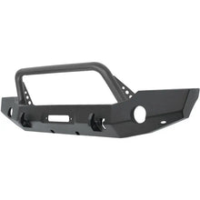 Load image into Gallery viewer, Westin Westin 18-19 Jeep Wrangler JL WJ2 Full Width Front Bumper w/Bull Bar Textured Black