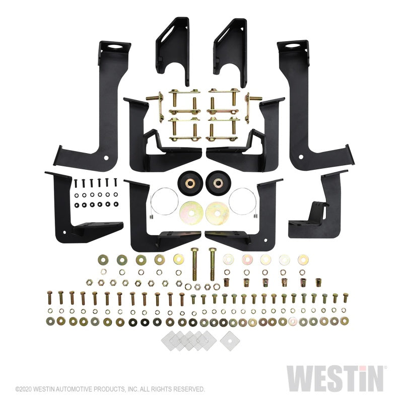 Westin Westin 19-20 Ram 2500/3500 HDX Drop W2W Nerf Step Bars - Textured Black