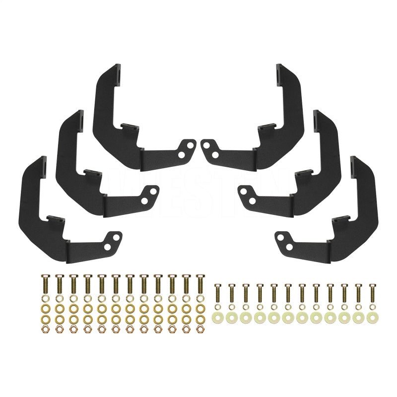 Westin Westin 19-22 Chevrolet Silverado / GMC Sierra Double Cab Outlaw Nerf Step Bars