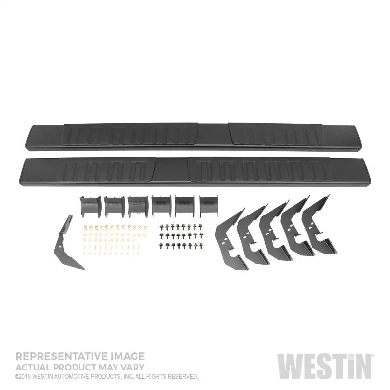 Westin Westin 2015-2018 Ford F-150 SuperCrew R7 Nerf Step Bars - Black