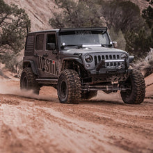 Load image into Gallery viewer, Westin Westin/Snyper 07-17 Jeep Wrangler Tube Fenders - Front - Textured Black