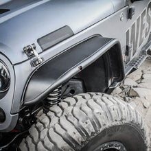 Load image into Gallery viewer, Westin Westin/Snyper 07-17 Jeep Wrangler Tube Fenders - Front - Textured Black